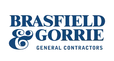 Logo for sponsor Brasfield and Gorrie