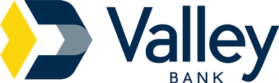 Logo for sponsor Valley Bank